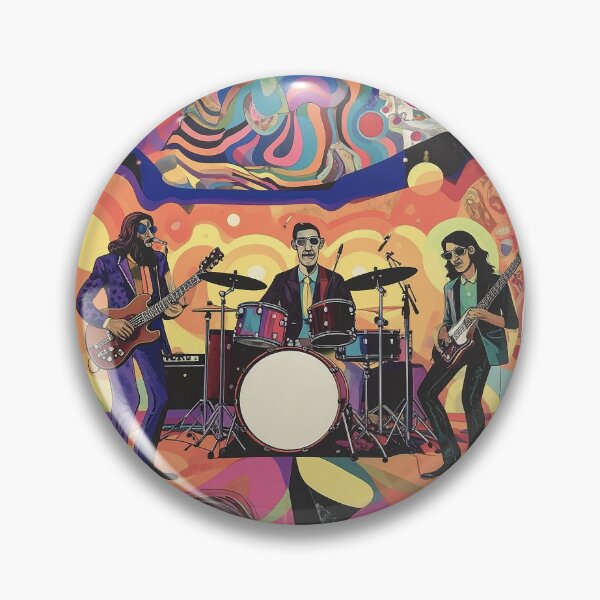 Item preview, Psychedelic prog rock band designed and sold by minimedium.