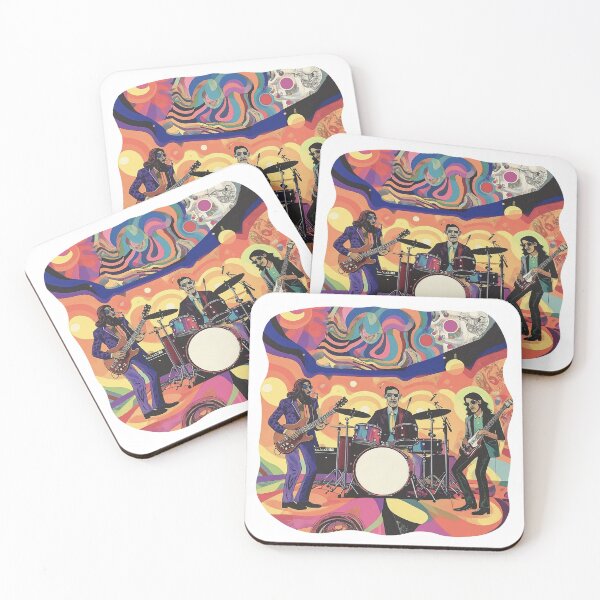Item preview, Banda de rock progresivo psicodélico designed and sold by minimedium.