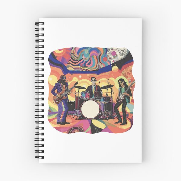 Item preview, Banda de rock progresivo psicodélico designed and sold by minimedium.