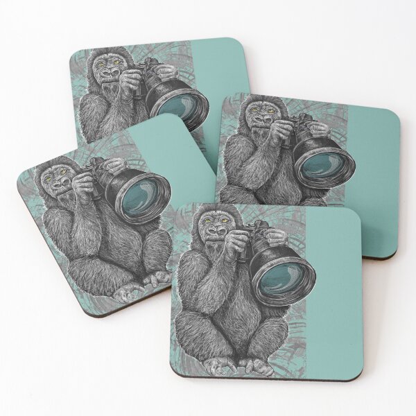 Item preview, Gorilla Camera Ape Monkey Telephoto 35mm Cam Photographer Lens designed and sold by oz10.