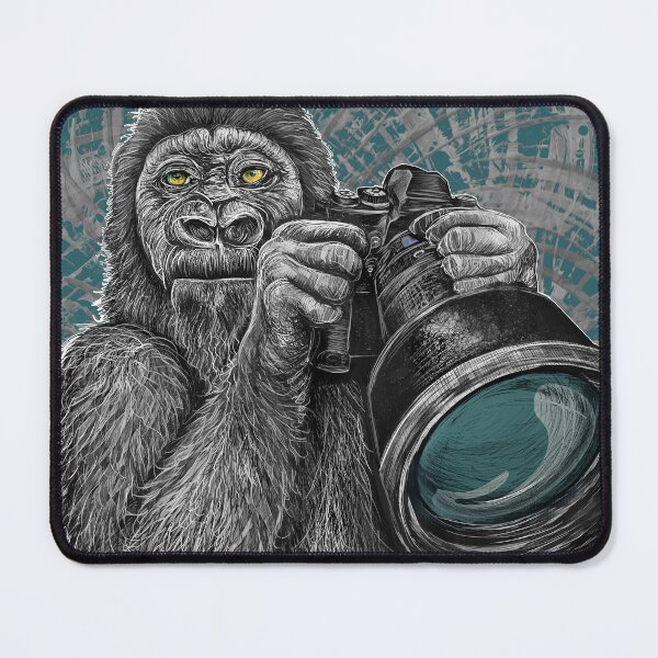 Item preview, Gorilla Camera Ape Monkey Telephoto 35mm Cam Photographer Lens designed and sold by oz10.