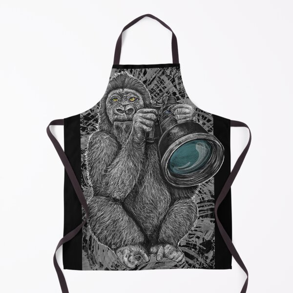 Item preview, Gorilla Camera Ape Monkey Telephoto 35mm Cam Photographer Lens designed and sold by oz10.