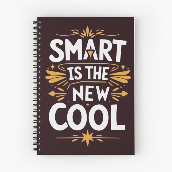 Item preview, Smart Is the New Cool – Motivational Quote Design designed and sold by Lazy Planet.