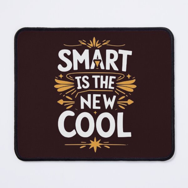 Item preview, Smart Is the New Cool – Motivational Quote Design designed and sold by Lazy Planet.