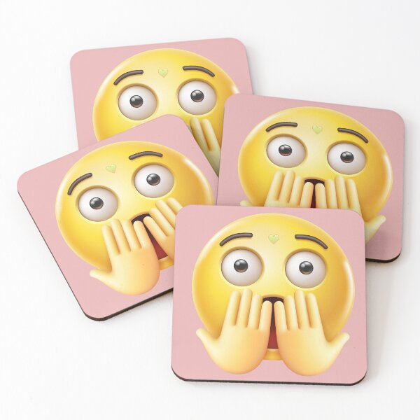 Item preview, shocked face emoji classic sticker designed and sold by anandsiva2703.