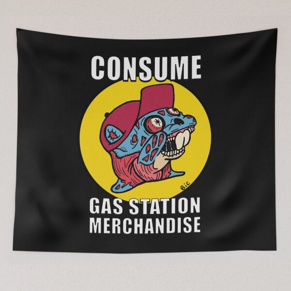 Item preview, Consume Gas Station Merchandise designed and sold by Laurencevasseur.