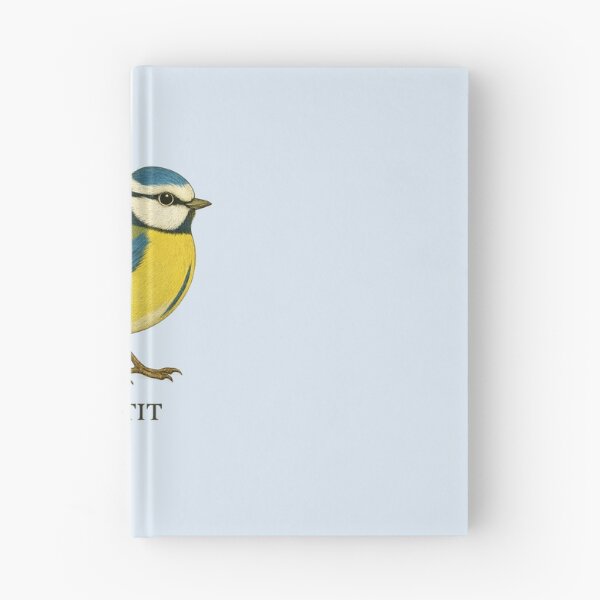 Item preview, Blue Tit – Vintage Field Guide Style Bird Illustration for Nature Lovers & Forest School designed and sold by The Digital Compass.