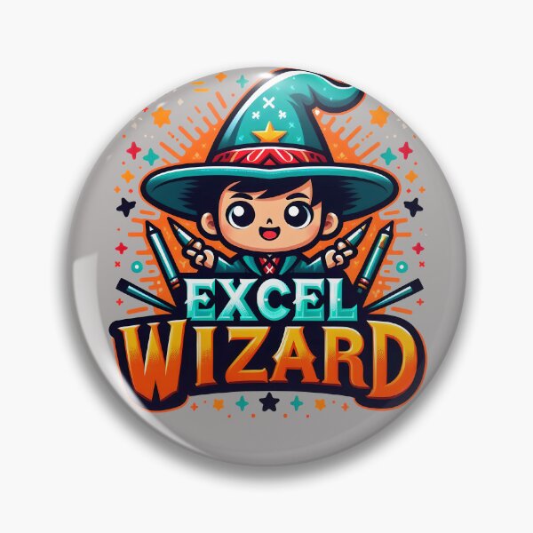 Item preview, Excel Wizard, typography,PUN designed and sold by maxmaj.