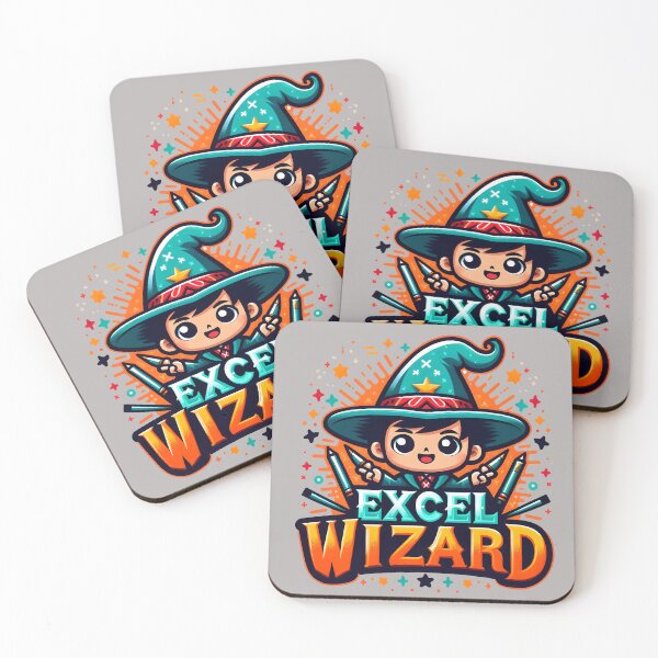 Item preview, Excel Wizard, typography,PUN designed and sold by maxmaj.