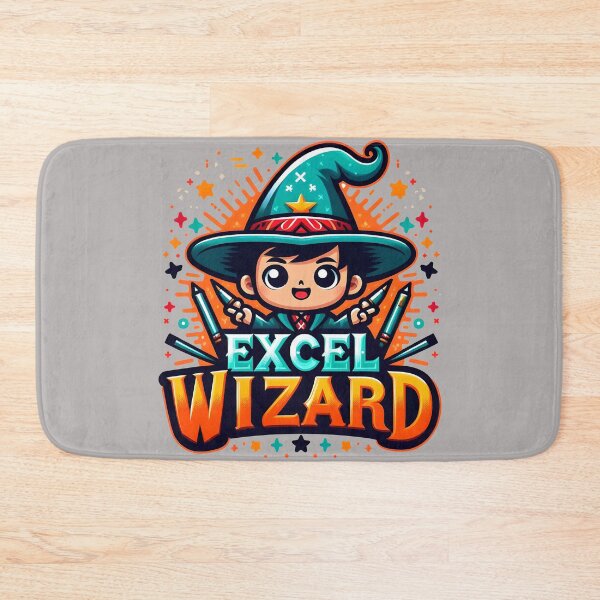 Item preview, Excel Wizard, typography,PUN designed and sold by maxmaj.