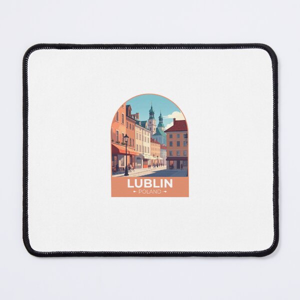 Item preview, Lublin Poland Sticker designed and sold by TulipaGraphics.
