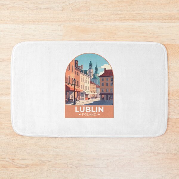 Item preview, Lublin Poland Sticker designed and sold by TulipaGraphics.