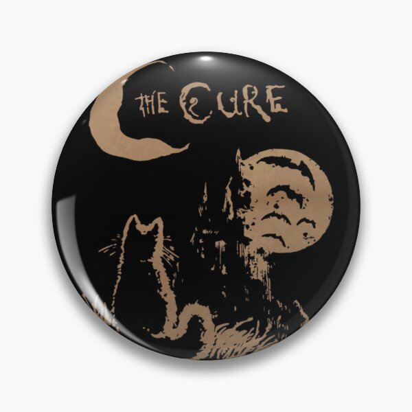 Item preview,  The Cure Cat Moon 90S Alt Indie Rock Band  designed and sold by lisetteleviner.