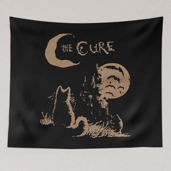 Item preview,  The Cure Cat Moon 90S Alt Indie Rock Band  designed and sold by lisetteleviner.