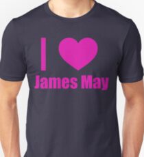 I Love James May Unisex T-Shirt