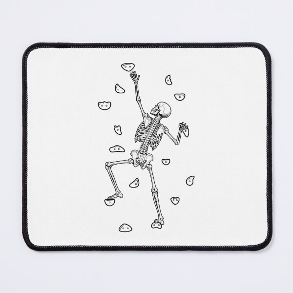 Item preview, Rock Wall Climber Halloween Skeleton Funny Climbing Climbers designed and sold by GrandeDuc.