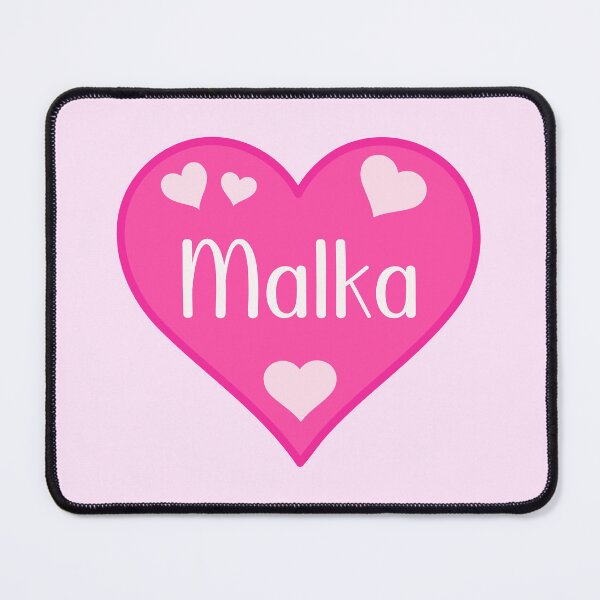 Item preview, Malka Name Pink Heart  designed and sold by Jeallan Designs.