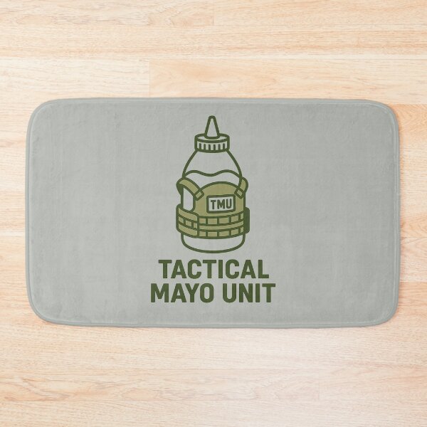 Item preview, Tactical Mayo Unit – TMU Meme Badge designed and sold by Bratak.