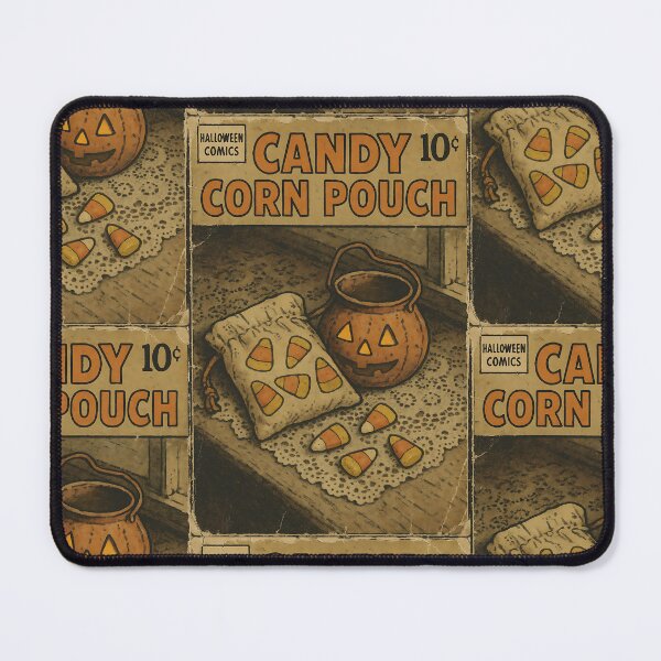 Item preview, Halloween Ephemera: Candy corn pouch designed and sold by bapupa.