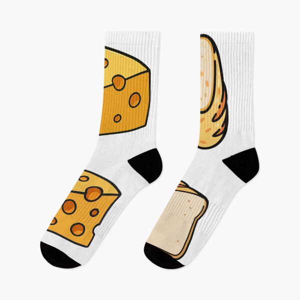 Item preview, Cheese and Bread Sticker Bundle with Cartoon Food Illustrations for Cute Bakery Café Kitchen Decoration and Crafts designed and sold by Mimoshi ⭐⭐⭐⭐⭐.