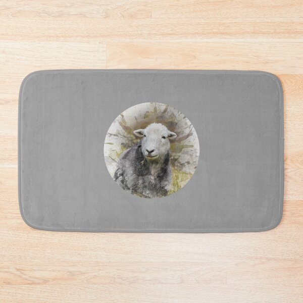 Item preview, Herdwick Sheep Watercolour Photograph designed and sold by Jane Stanley Photography.