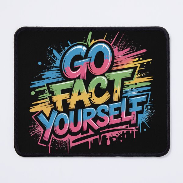 Item preview, Go Fact Yourself Science Matters Truth - Give Me The Facts designed and sold by RDRdesign.