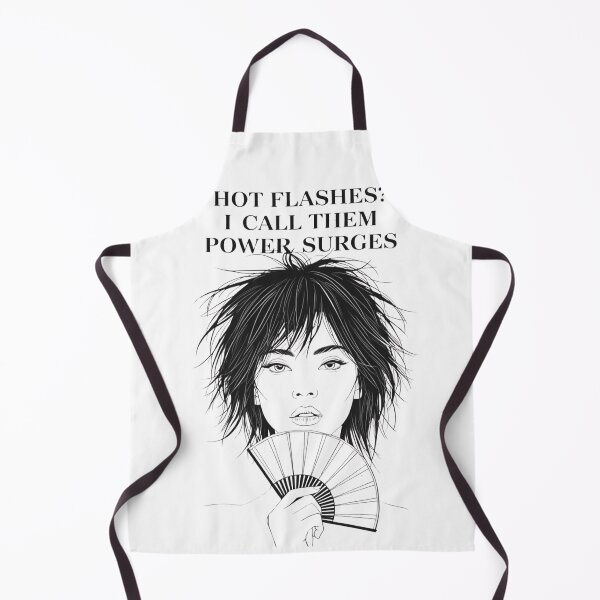 Item preview, Hot Flashes Power Surges – Bold WDNC Perimenopause Art designed and sold by jelonkaa.
