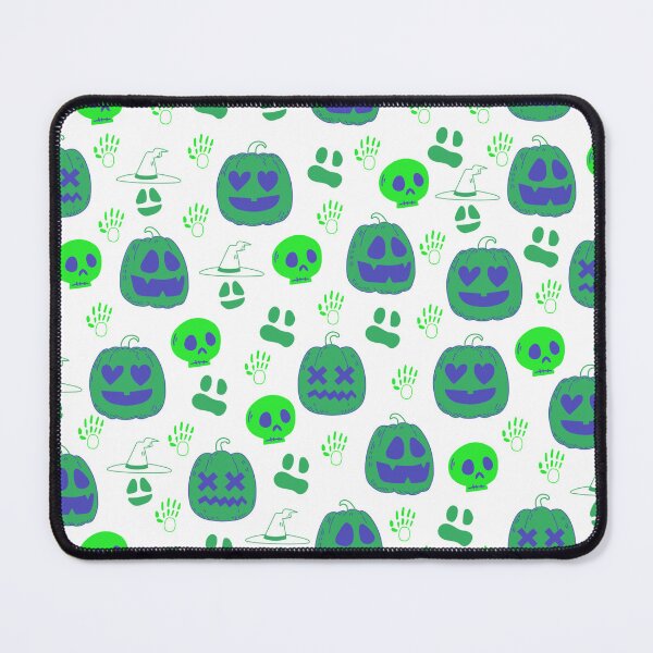 Item preview, Fluorescent Halloween Pumpkins - Glowing Festive Pattern designed and sold by Entheos.