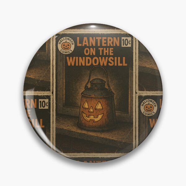 Item preview, Halloween Ephemera Cover Art: Lantern on the windowsill designed and sold by bapupa.