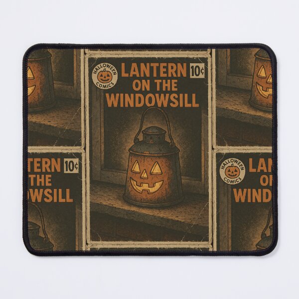 Item preview, Halloween Ephemera Cover Art: Lantern on the windowsill designed and sold by bapupa.