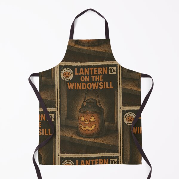 Item preview, Halloween Ephemera Cover Art: Lantern on the windowsill designed and sold by bapupa.