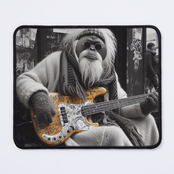 Item preview, "Gorillax Unplugged: Ape-solutely Shredding the Sidewalk" designed and sold by Print Fiction.