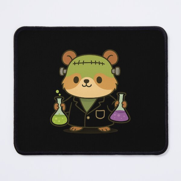 Item preview, Frankenstein Hamster Scientist – Cute Halloween Lab Design designed and sold by EuropeanPrints.