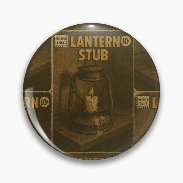 Item preview, Halloween Ephemera Cover: Lantern stub designed and sold by bapupa.