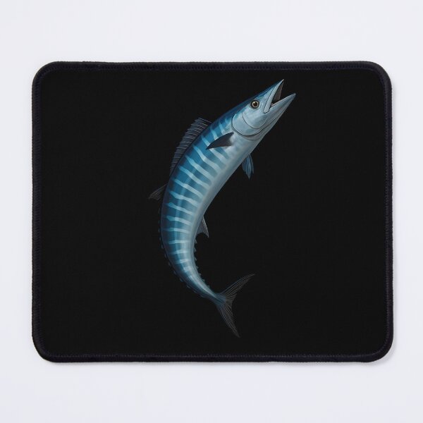 Item preview, Wahoo Fish Illustration designed and sold by Tall-Art.