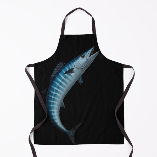 Item preview, Wahoo Fish Illustration designed and sold by Tall-Art.