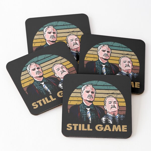 Item preview, Vintage Retro Still Game Films Main Characters  designed and sold by ammeluyarted.