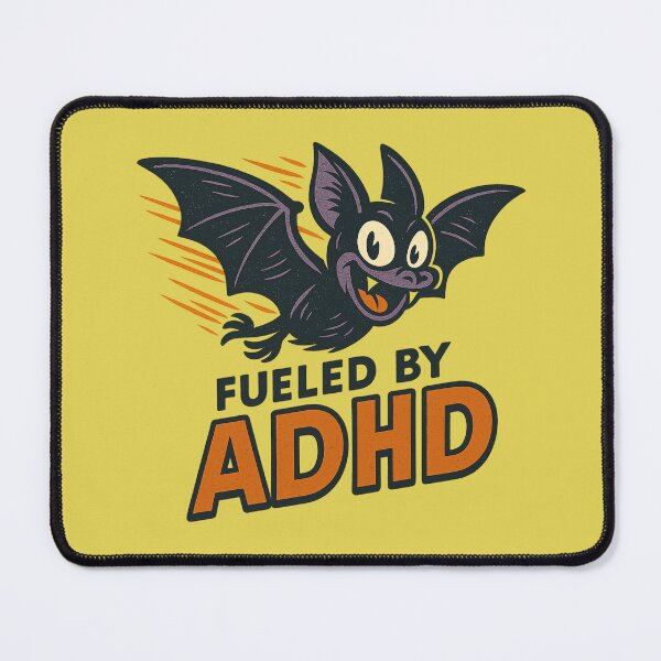 Item preview,  ADHD Happy Halloween Bat Cartoon designed and sold by Meandmyshop.