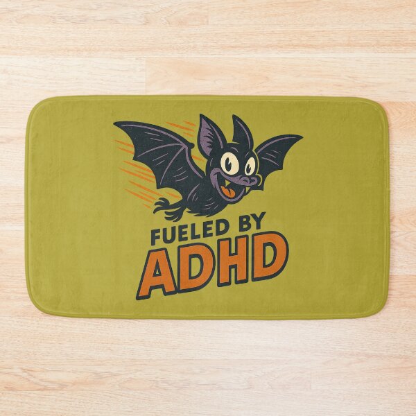Item preview,  ADHD Happy Halloween Bat Cartoon designed and sold by Meandmyshop.