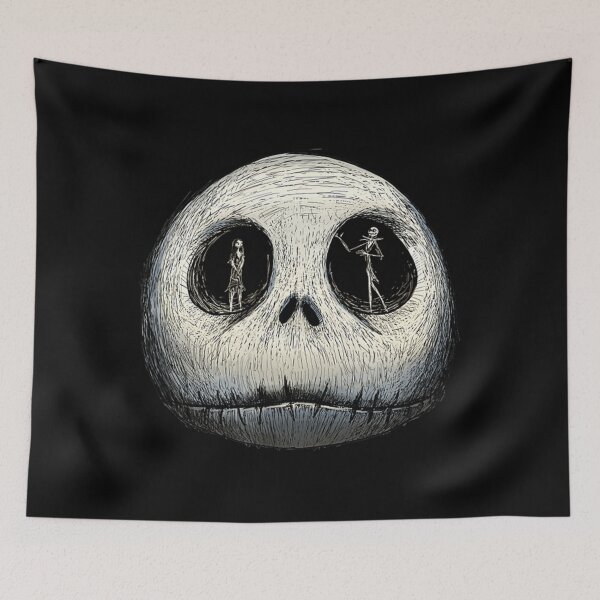 Item preview, The Nightmare Before Christmas Sally And Jack Face designed and sold by liomikaxfi.