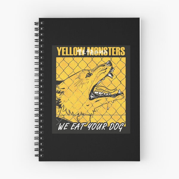 Item preview, Yellow Monsters We Eat Your Dog Textless designed and sold by Zoeean24.