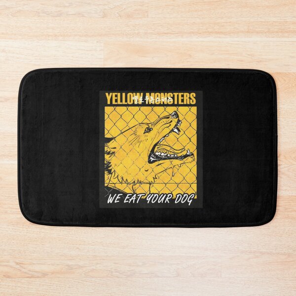 Item preview, Yellow Monsters We Eat Your Dog Textless designed and sold by Zoeean24.