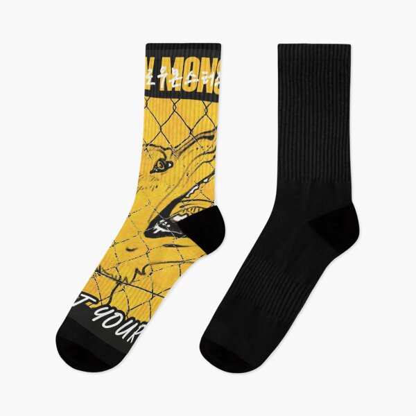 Item preview, Yellow Monsters We Eat Your Dog Textless designed and sold by Zoeean24.