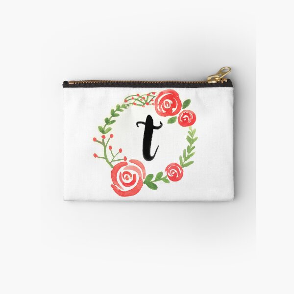 Item preview, Initial T Rose Wreath designed and sold by raevend.