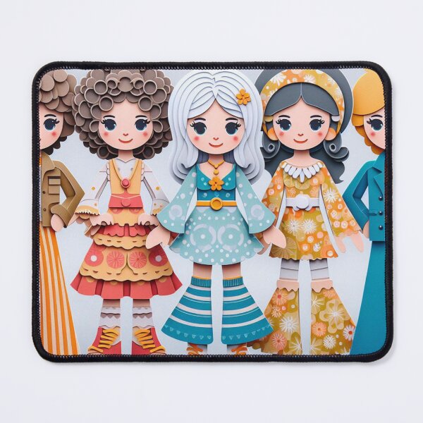 Item preview,  Sweet 70s style cut dolls designed and sold by Ponted.