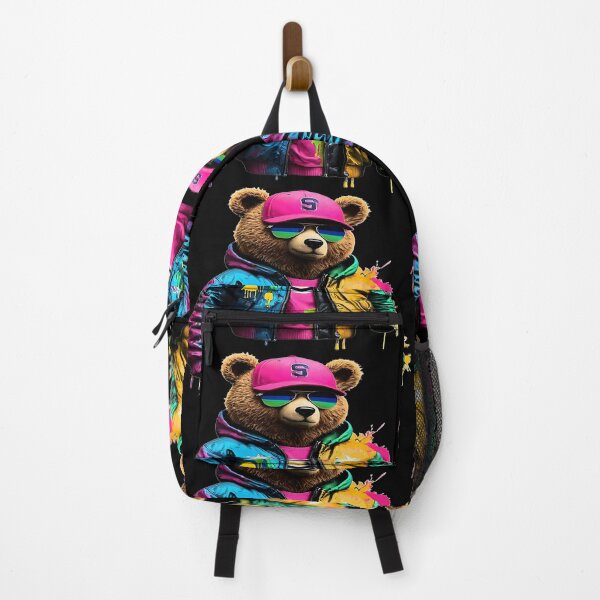 Item preview, Cool Bear in Colorful Streetwear. designed and sold by Alexzonartshop.