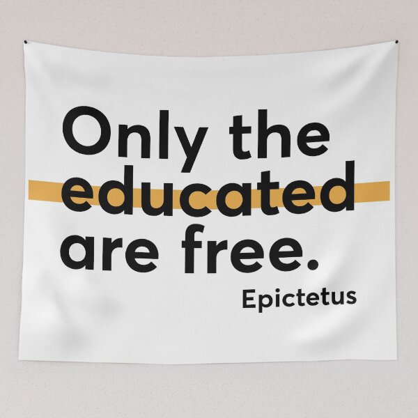 Item preview, Epictetus Philosophy designed and sold by Wolagno.