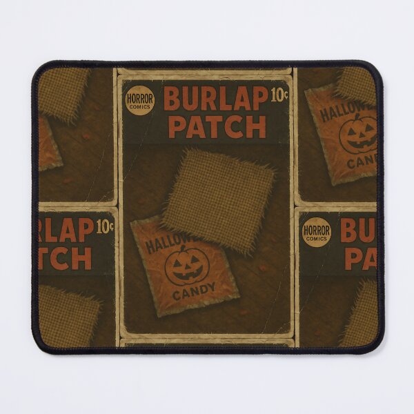 Item preview, Horror Ephemera Cover: Burlap patch designed and sold by bapupa.