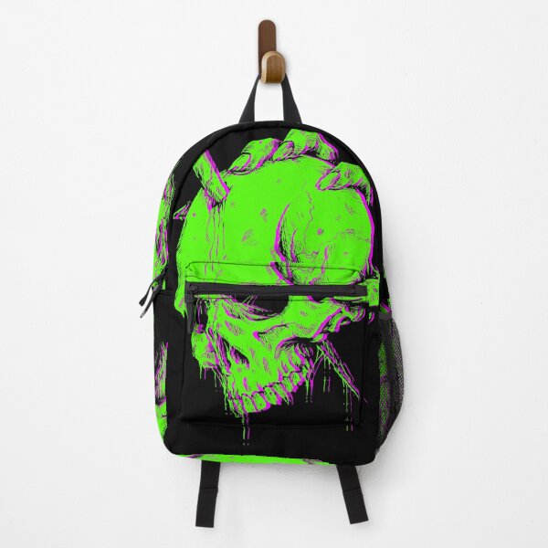 Item preview, Glitch Skull Cyberpunk designed and sold by Ikaroots.