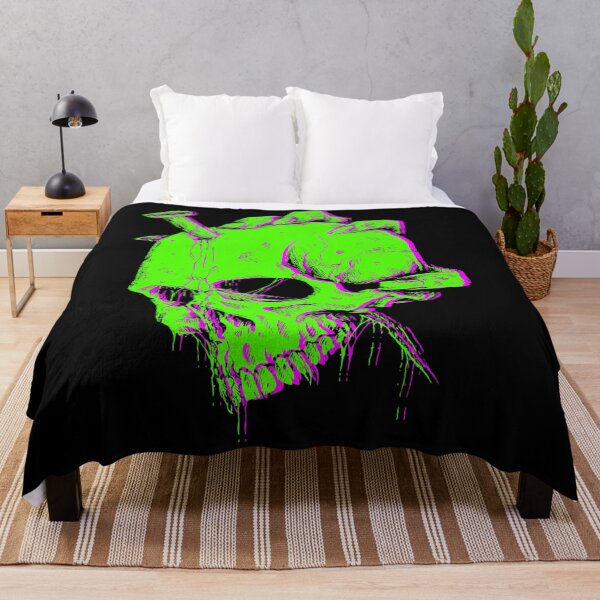 Item preview, Glitch Skull Cyberpunk designed and sold by Ikaroots.